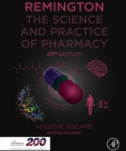 Remington: The Science and Practice of Pharmacy 23rd Edition - Original PDF