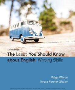 The Least You Should Know About English 13th Edition - Original PDF