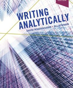 Writing Analytically (w/ MLA9E & APA7E Updates) 8th Edition - Original PDF