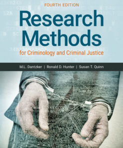 Research Methods for Criminology and Criminal Justice 4th Edition - Original PDF