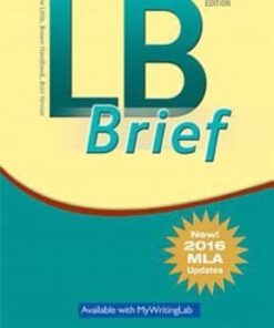 LB Brief The Little Brown Handbook, Brief Version, MLA Update 6th edition - Original PDF