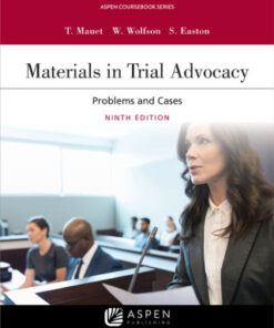 Materials in Trial Advocacy 9th Edition - Original PDF
