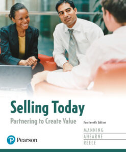 Selling Today: Partnering to Create Value 14th Edition - Original PDF