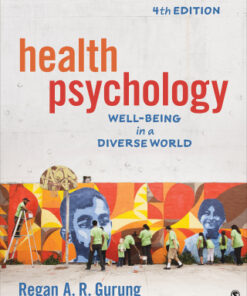 Health Psychology: Well-Being in a Diverse World 4th Edition - Original PDF