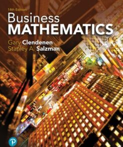 Business Mathematics 14th Edition - Original PDF