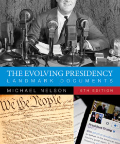 The Evolving Presidency, Landmark Documents 6th Edition 6th Edition - Original PDF
