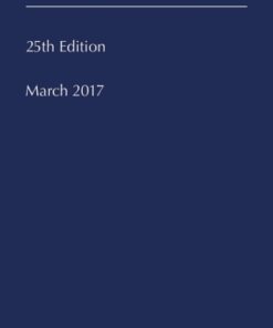 Lawyers' Costs and Fees: Fees and Fixed Costs in Civil Actions 25th Edition - Original PDF