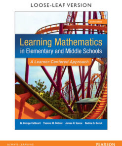 Learning Mathematics in Elementary and Middle School: A Learner-Centered Approach 6th Edition - Original PDF