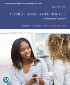 Clinical Social Work Practice An Integrated Approach 6th Edition - Original PDF