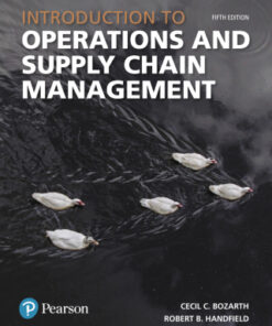 Introduction to Operations and Supply Chain Management 5th Edition - Original PDF