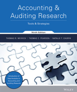 Accounting and Auditing Research: Tools and Strategies 9th Edition - Original PDF