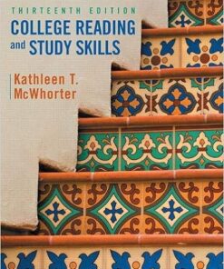 College Reading and Study Skills 13th edition - Original PDF