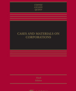 Cases and Materials on Corporations 9th Edition - Original PDF