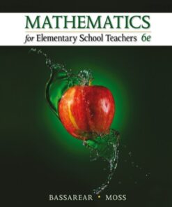 Mathematics for Elementary School Teachers 6th Edition - Original PDF