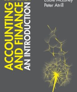 Accounting and Finance: An Introduction 8th Edition by Eddie McLaney - Original PDF