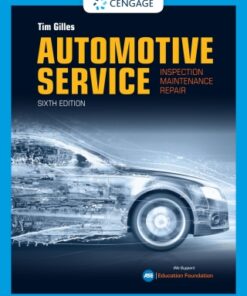 Automotive Service: Inspection, Maintenance, Repair 6th Edition - Original PDF