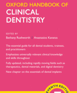 Oxford Handbook of Clinical Dentistry 7th Edition - Original PDF