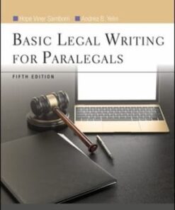 Basic Legal Writing for Paralegals 5th edition - Original PDF