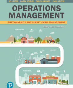 Operations Management: Sustainability and Supply Chain Management (Canadian Edition) 3rd Edition - Original PDF