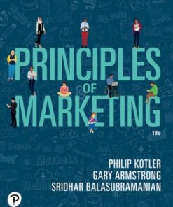 Principles of Marketing 19th Edition - Original PDF