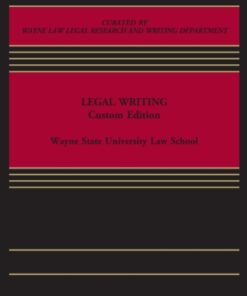 Legal Writing: Custom Edition 12th Edition - Original PDF
