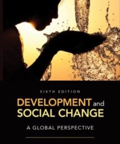 Development and Social Change: A Global Perspective 6th edition - Original PDF