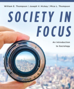 Society in Focus, An Introduction to Sociology 9th Edition - Original PDF