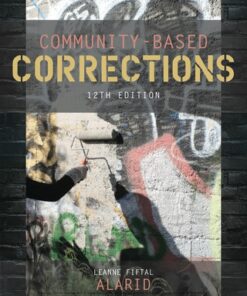 Community-Based Corrections 12th Edition - Original PDF