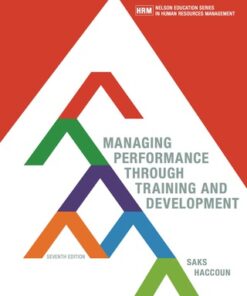 Managing Performance Through Training And Development 7th Edition - Original PDF