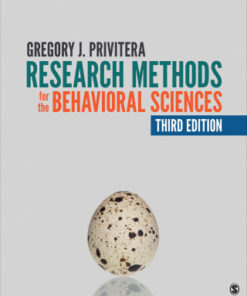 Research Methods for the Behavioral Sciences 3rd Edition - Original PDF