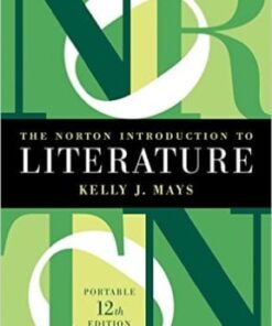 The Norton Introduction to Literature 12th edition - Original PDF