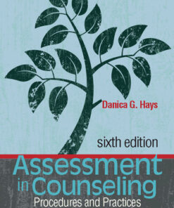 Assessment in Counseling: A Guide to the Use of Psychological Assessment Procedures 6th Edition - Original PDF
