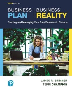 Business Plan, Business Reality, Starting and Managing Your Own Business in Canada 5th Edition - Original PDF