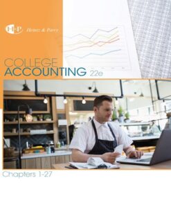 College Accounting, Chapters 1-27 22nd Edition - Original PDF