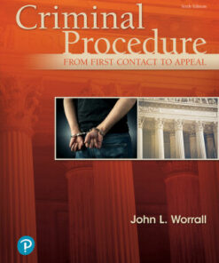 Criminal Procedure: From First Contact to Appeal 6th Edition - Original PDF