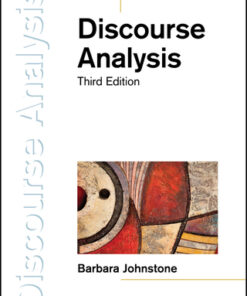 Discourse Analysis 3rd Edition by Barbara Johnstone - Original PDF