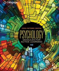 Psychology: Modules for Active Learning 15th Edition - Original PDF