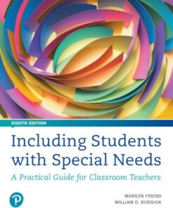 Including Students with Special Needs: A Practical Guide for Classroom Teachers 8th Edition - Original PDF