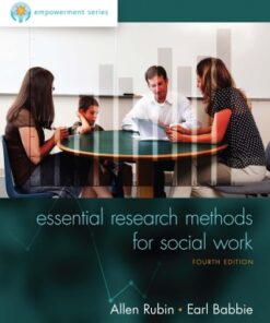 Empowerment Series: Essential Research Methods for Social Work 4th Edition - Original PDF