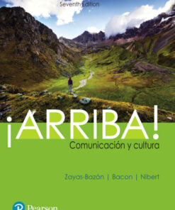 ¡Arriba! comunicación y cultura 7th Edition - Original PDF