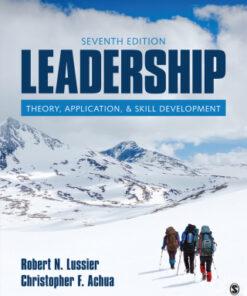 Leadership: Theory, Application, & Skill Development 7th Edition - Original PDF