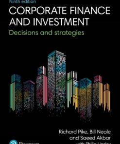 Corporate Finance and Investment: Decisions and Strategies 9th Edition - Original PDF