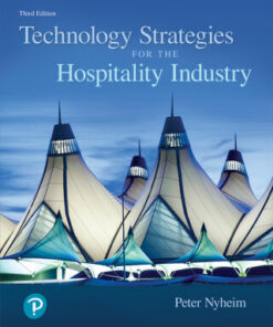Technology Strategies for the Hospitality Industry 3rd Edition - Original PDF
