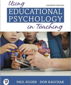 Using Educational Psychology in Teaching 11th Edition - Original PDF
