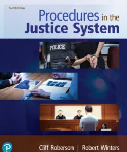 Procedures in the Justice System 12th Edition - Original PDF