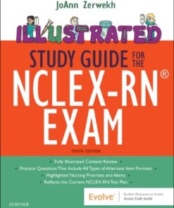 Illustrated Study Guide for the NCLEX-RN Exam 10th Edition - Original PDF