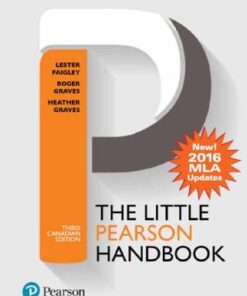 The Little Pearson Handbook, MLA Update (Canadian Edition) 3rd Edition - Original PDF