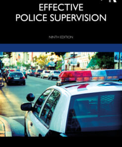 Effective Police Supervision 9th Edition - Original PDF