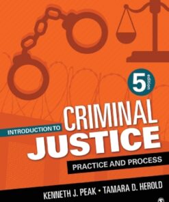 Introduction to Criminal Justice: Practice and Process 5th Edition - Original PDF