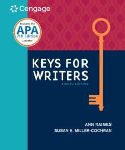 Keys for Writers with APA 7e Updates 8th Edition - Original PDF